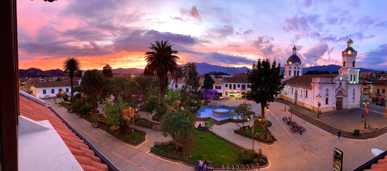 Hotel Azul de la Plaza Cuenca Exterior foto
