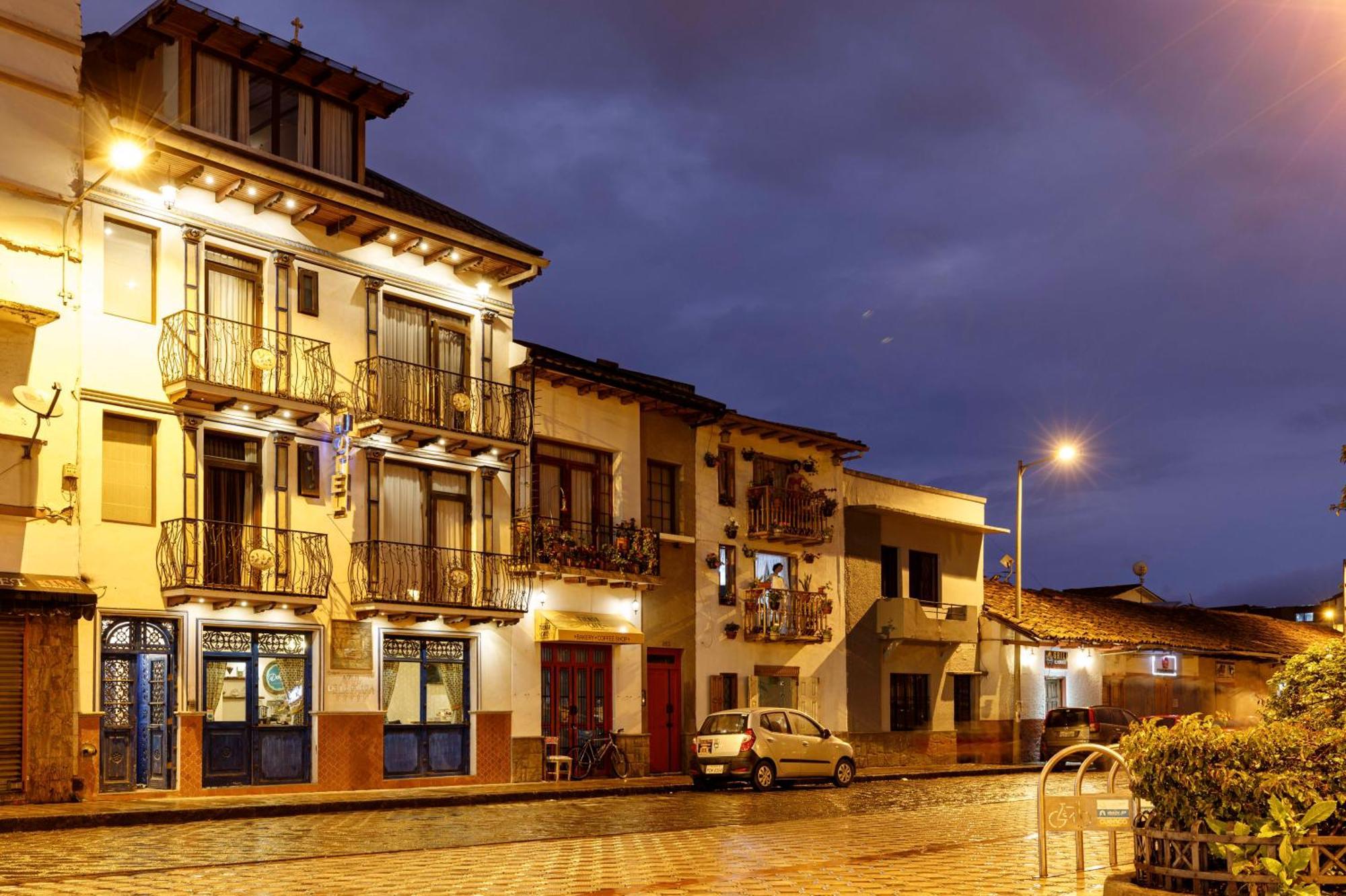Hotel Azul de la Plaza Cuenca Exterior foto